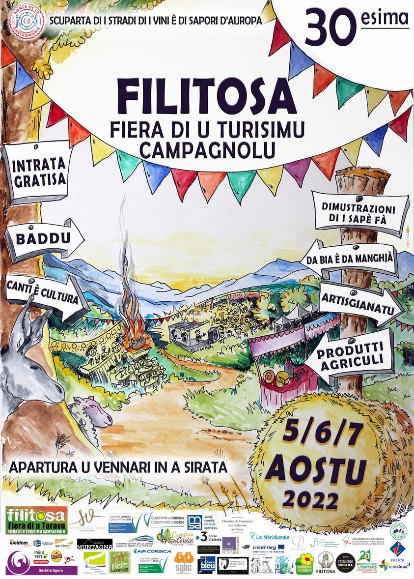 affiche foire filitosa 2022